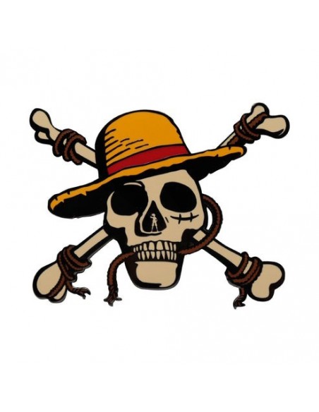 -19480-Merchandising - One Piece Limited Edition Jolly Roger Medallion-5060948295321