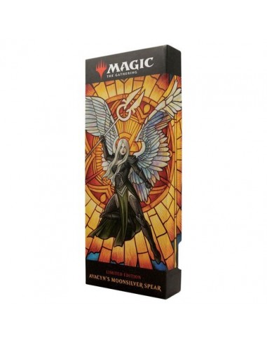19470-Merchandising - Magic the Gathering .999 Silver Plated Avacyns Moonsilver Spear Mini Replica-5060948293785