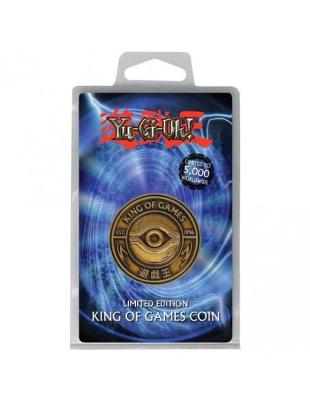 -19469-Merchandising - Yu-Gi-Oh! Limited Edition King of Games Collectible Coin-5060948292108