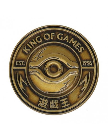 -19469-Merchandising - Yu-Gi-Oh! Limited Edition King of Games Collectible Coin-5060948292108