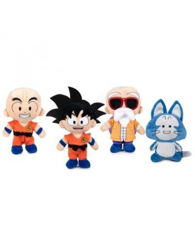 19467-Merchandising - Krillin Dragon Ball Classic Peluche 28 cm-8425611336126