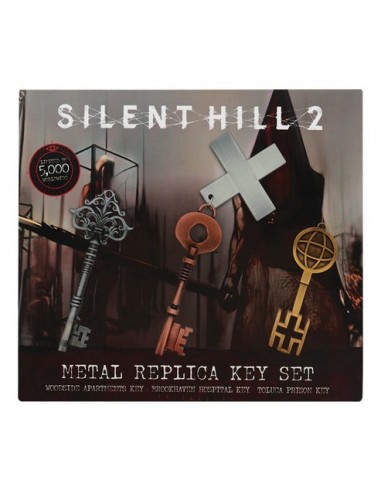 19455-Merchandising - Réplica Set de Llaves Silent Hill 2 Fanattik Edición Limitada-5060948297592