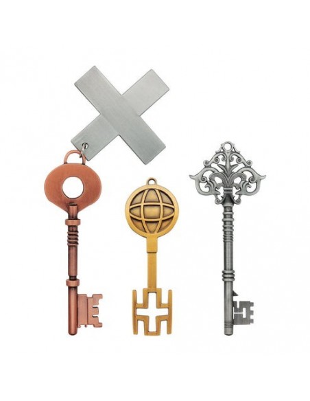 -19455-Merchandising - Réplica Set de Llaves Silent Hill 2 Fanattik Edición Limitada-5060948297592
