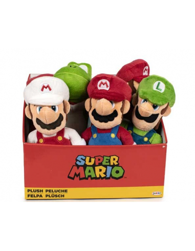 19454-Peluches - Peluche  Nintendo Luigi 25 cm-9505671321818