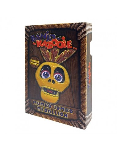 19451-Merchandising - Banjo-Kazooie Mumbo Jumbo Medallion-5060948292443