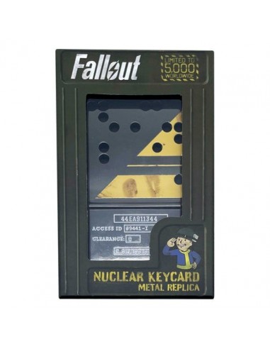 19444-Merchandising - Fallout Limited Edition Nuclear Keycard Replica-5060948293655