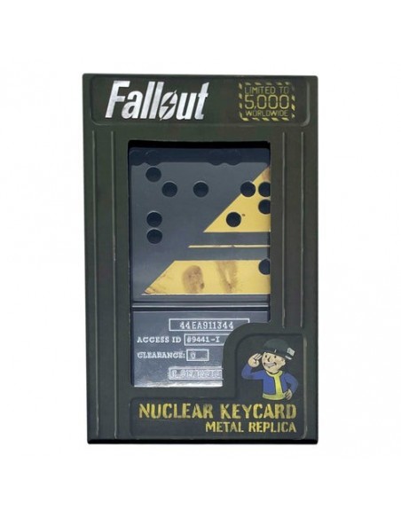 -19444-Merchandising - Fallout Limited Edition Nuclear Keycard Replica-5060948293655
