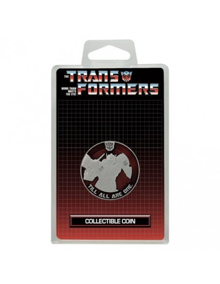 -19443-Merchandising - Transformers G1 Autobots vs Decepticons Limited Edition Coin-5060948297493