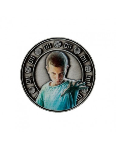 19442-Merchandising - Stranger Things Eleven and Hopper Coin-5060948290173