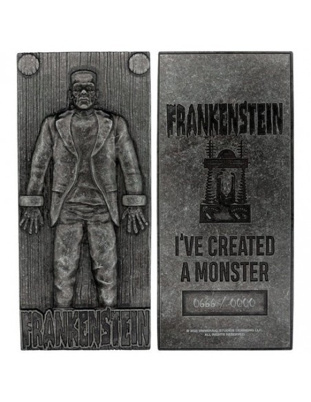 -19438-Merchandising - Universal Monsters Frankensteins Monster Ingot-5060948294874