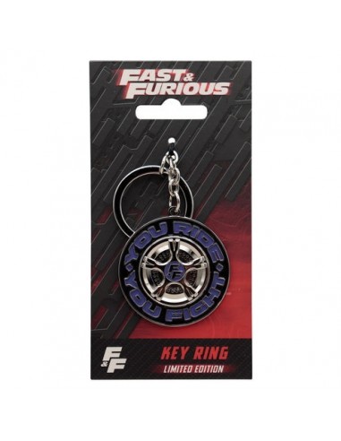 19427-Merchandising - Fast & Furious You Ride You Fight Keyring-5060948297462