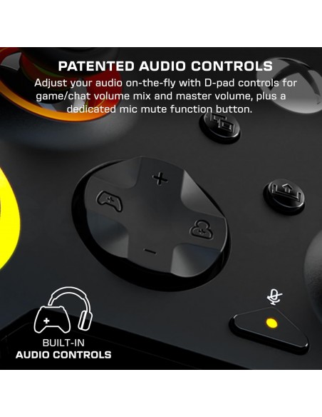 -17124-Xbox Series X - Afterglow Wave Wired Controller · Black-0840454400069