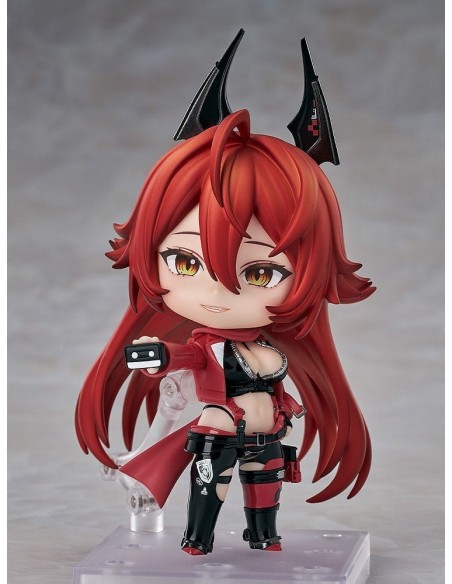 -20014-Figuras - Figura Red Hood Goddess of Victory: Nikke Nendoroid 10cm-4571697183988
