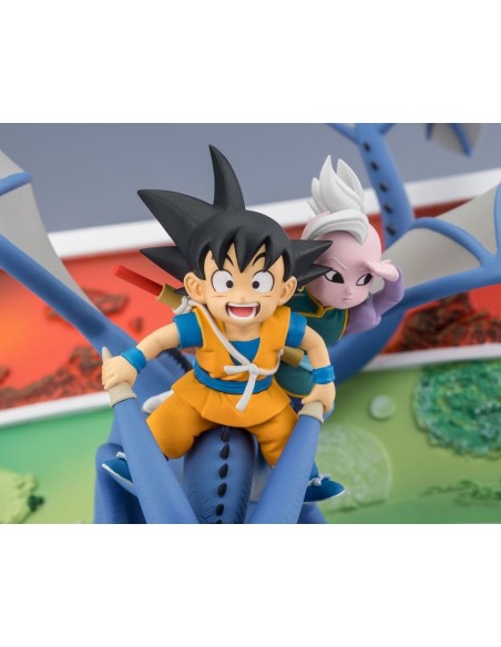 -20005-Figuras - Figura Son Goku y Kaio Mini Dragon Ball Daima Figuarts Zero 23cm-4573102669025