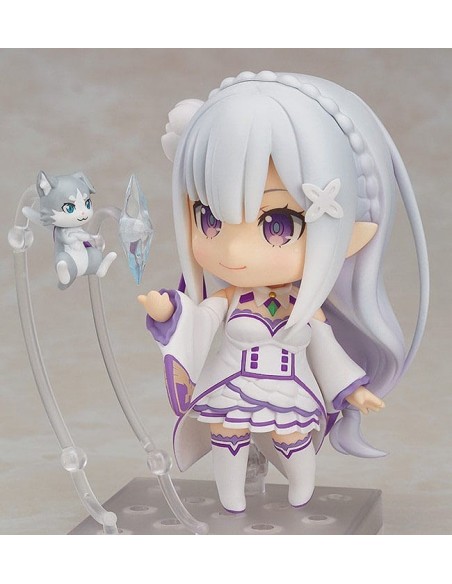 -19985-Figuras - Figura Emilia Re:Zero Starting Life in Another World Nendoroid 10cm-4571697183421