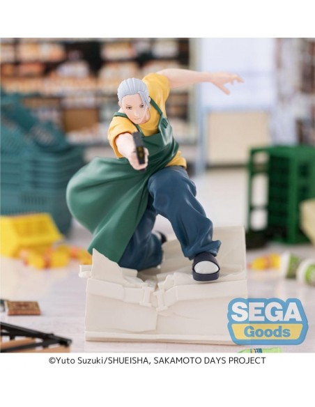 -19979-Figuras - Figura Taro Sakamoto Sakamoto Days Serious Ver. Luminasta Sega 21cm-4582733459202