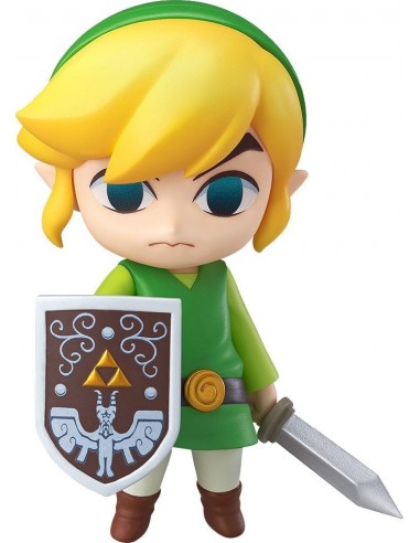 19967-Figuras - Figura Link The Legend of Zelda: The Wind Waker HD Ver. Nendoroid 10cm-4571697189058