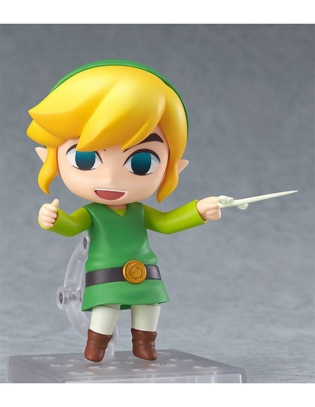 -19967-Figuras - Figura Link The Legend of Zelda: The Wind Waker HD Ver. Nendoroid 10cm-4571697189058