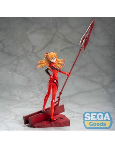 19955-Figuras - Figura Asuka Shikinami Langley Evangelion 3.0+1.0 X Spear of Longinus Luminasta Sega 20cm-4582733443737