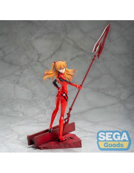 -19955-Figuras - Figura Asuka Shikinami Langley Evangelion 3.0+1.0 X Spear of Longinus Luminasta Sega 20cm-4582733443737