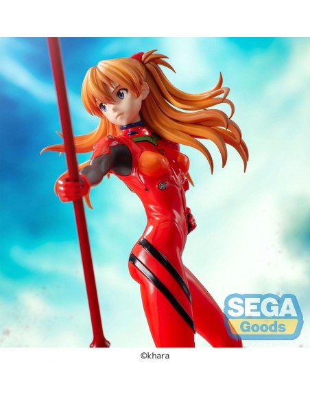 -19955-Figuras - Figura Asuka Shikinami Langley Evangelion 3.0+1.0 X Spear of Longinus Luminasta Sega 20cm-4582733443737
