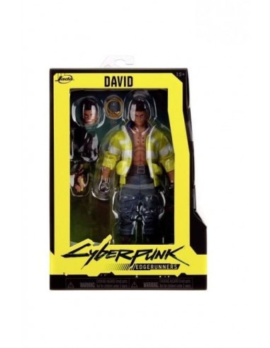 19946-Figuras - Figura David Martinez Cyberpunk: Edgerunners Diecast Jada Toys 15cm-4006333091216