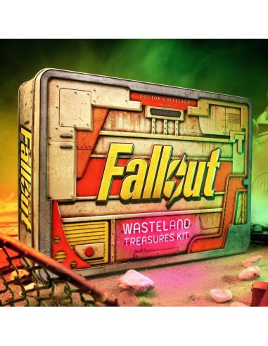 19948-Merchandising - Caja Regalo Fallout Wasteland Treasures Kit Doctor Collector-8437017951971