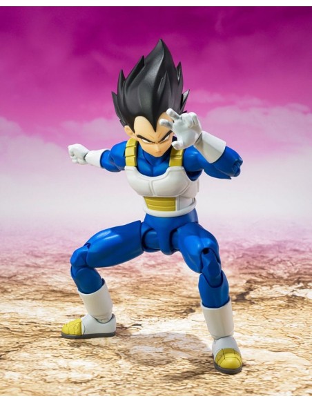 -19940-Figuras - Figura Vegeta Adulto Dragon Ball Daima SH Figuarts 14cm-4573102673459