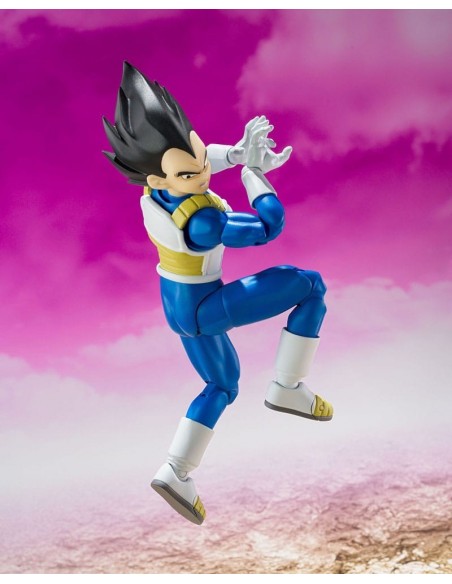 -19940-Figuras - Figura Vegeta Adulto Dragon Ball Daima SH Figuarts 14cm-4573102673459