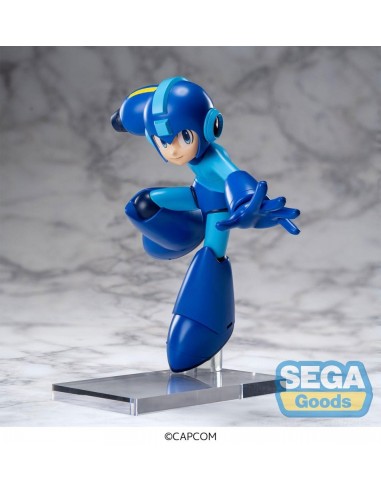 19919-Figuras - Figura Mega Man Luminasta SEGA 19cm-4582733445489