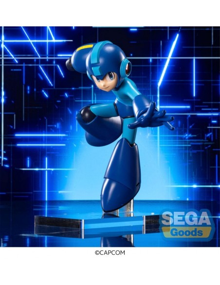 -19919-Figuras - Figura Mega Man Luminasta SEGA 19cm-4582733445489