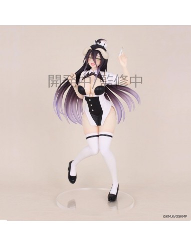 19917-Figuras - Figura Albedo Overlord Nurse Ver. Vivit System Service 18cm-4533564038210