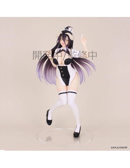 -19917-Figuras - Figura Albedo Overlord Nurse Ver. Vivit System Service 18cm-4533564038210