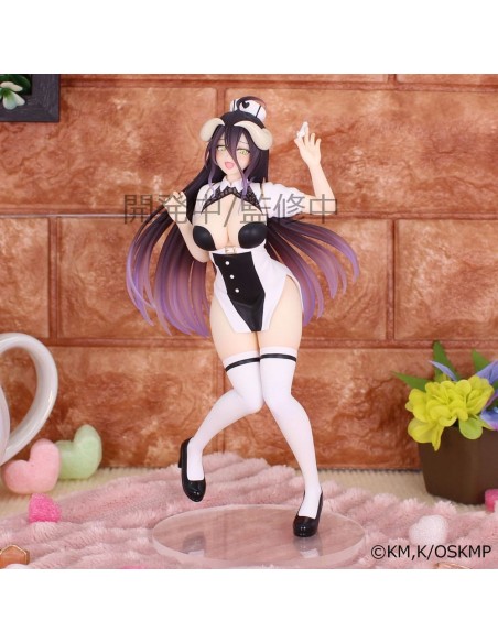 -19917-Figuras - Figura Albedo Overlord Nurse Ver. Vivit System Service 18cm-4533564038210