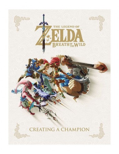 19915-Guia - Artbook The Legend of Zelda BOTW Artbook Creating a Champion *Inglés*-9781506710105