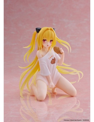 19899-Figuras - Figura Golden Darkness To Love-Ru Darkness Roomwear Ver. Desktop Cute Taito 13cm-0840342404506