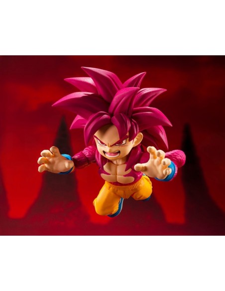 -19888-Figuras - Figura Son Goku SS4 Dragon Ball Daima SH Figuarts Collectors Shop 8cm-4573102673497