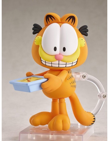 -19878-Figuras - Figura Garfield Nendoroid 10cm-4580590202146