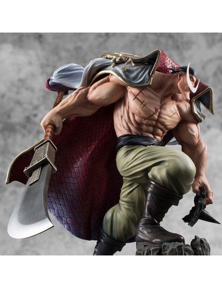-19877-Figuras - Figura Edward Newgate One Piece P.O.P. NEO-Maximum Limited Reprint Megahouse 30cm-4535123716591