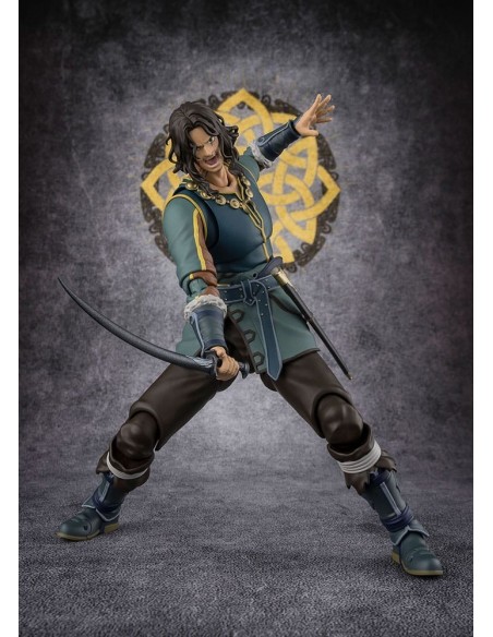 -19876-Figuras - Figura Wulf El Señor de los Anillos: La Guerra de los Rohirrim Figura SH Figuarts 18cm-4573102676429