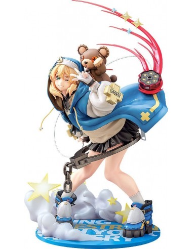 19868-Figuras - Estatua Bridget 35 cm Guilty Gear Strive Escala 1:6-4580678969428