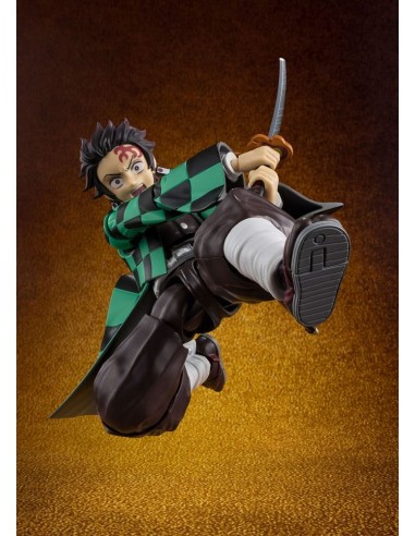 19867-Figuras - Figura Tanjiro Kamado The Final Battle in the Infinity Castle Demon Slayer: Kimetsu no Yaiba S.H.Figuarts 14 cm-4573102693341