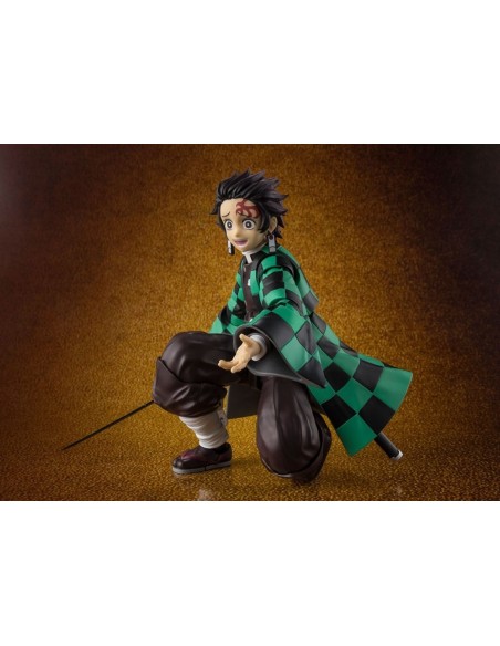 -19867-Figuras - Figura Tanjiro Kamado The Final Battle in the Infinity Castle Demon Slayer: Kimetsu no Yaiba S.H.Figuarts 14 cm-4573102693341