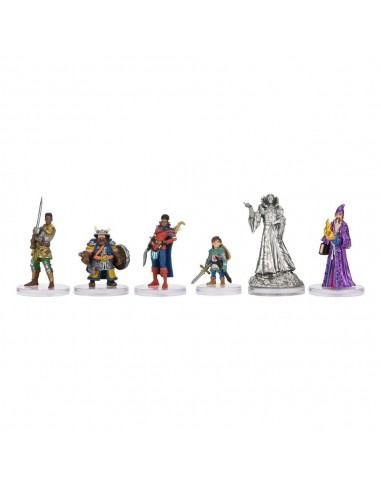19861-Figuras - Set de figuras Heroes of Hellfire Stranger Things Dungeons & Dragons-0634482990346