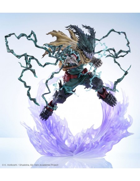 -19860-Figuras - Figura Izuku Midoriya My Hero Academia Dark Deku Ver. ARTFXJ 1/8 Kotobukiya 29cm-4934054081349