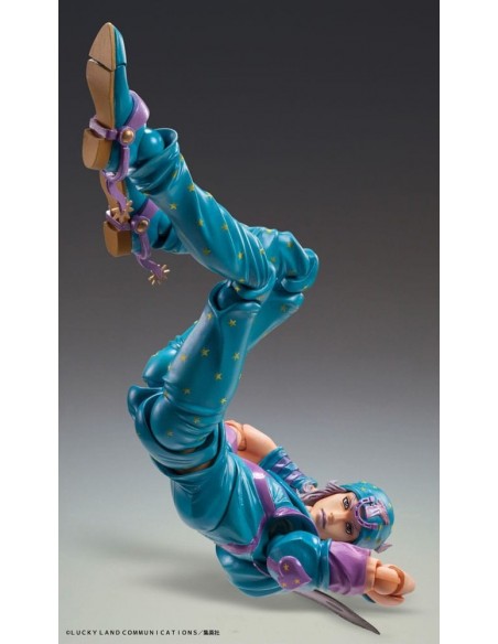 -19859-Figuras - Figura Johnny Joestar Jojo's Bizarre Adventure Steel Ball Run Medicos 15cm-4573613731594
