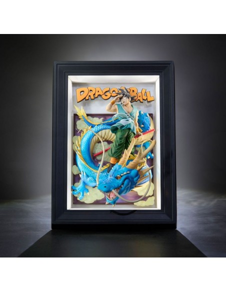 -19858-Figuras - Figura Son Goku y Dragón Dragon Ball Z Tamashii Art 27,5cm-4573102675408