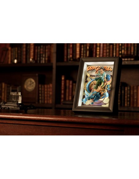 -19858-Figuras - Figura Son Goku y Dragón Dragon Ball Z Tamashii Art 27,5cm-4573102675408