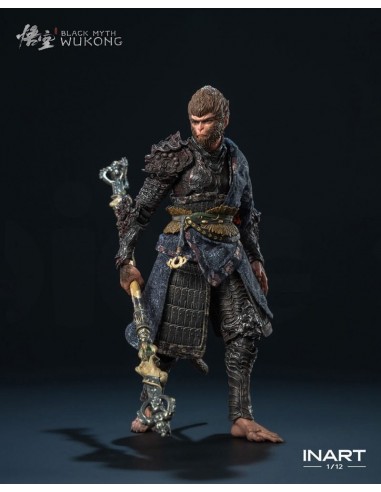 19855-Figuras - Figura The Destined One Black Myth: Wukong Bronze Armor Set Deluxe Ver. Queen Studios 16 cm-6972662531717