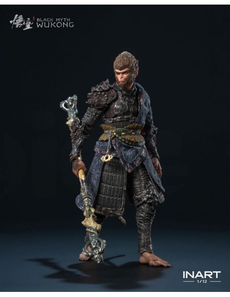 -19855-Figuras - Figura The Destined One Black Myth: Wukong Bronze Armor Set Deluxe Ver. Queen Studios 16 cm-6972662531717